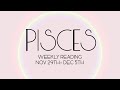 *PISCES* PLOT TWIST!! THE TABLES TURN IN YOUR FAVOR 👏💫  | NOV 29 -DECEMBER 5TH WEEKLY TAROT