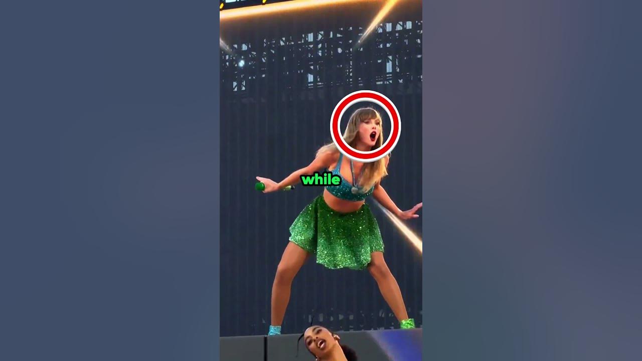 Taylor Got STRUCK By A LIGHTNING..! #shorts #short #viral #concert #taylorswift #swifties #fyp