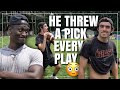 THIS QUARTERBACK THREW A PICK EVERY PLAY! (NEW JERSEY 7on7 CHAMPIONSHIP GAME)