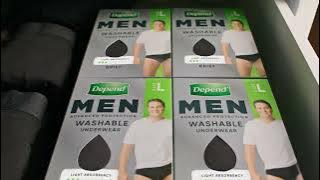 Depend® Men Washable Underwear – For Drips and Dribbles (AU) - 15'
