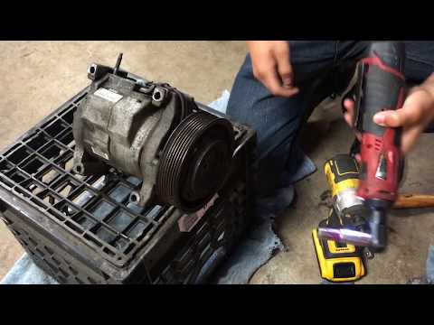 How To Remove, Replace & Diagnose Stator Coil, Clutch & AC Compressor Bearing On Your Car | DIY