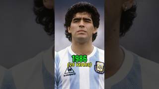 The Evolution of Diego Maradona (1960–2020) 🐐⚽ #maradona #football #evolution