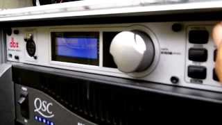 Procesador de audio profesional  tutorial dbx Drive Rack PA+