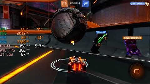 Rocket League - i5 11400F + GTX 1650 GDDR6 - 1080p Max Settings - Benchmark Fps Test