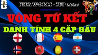 LATEST WORLD CUP 2026 QUARTER-FINAL SCHEDULE | ALL 4 MATCHUPS CONFIRMED screenshot 5