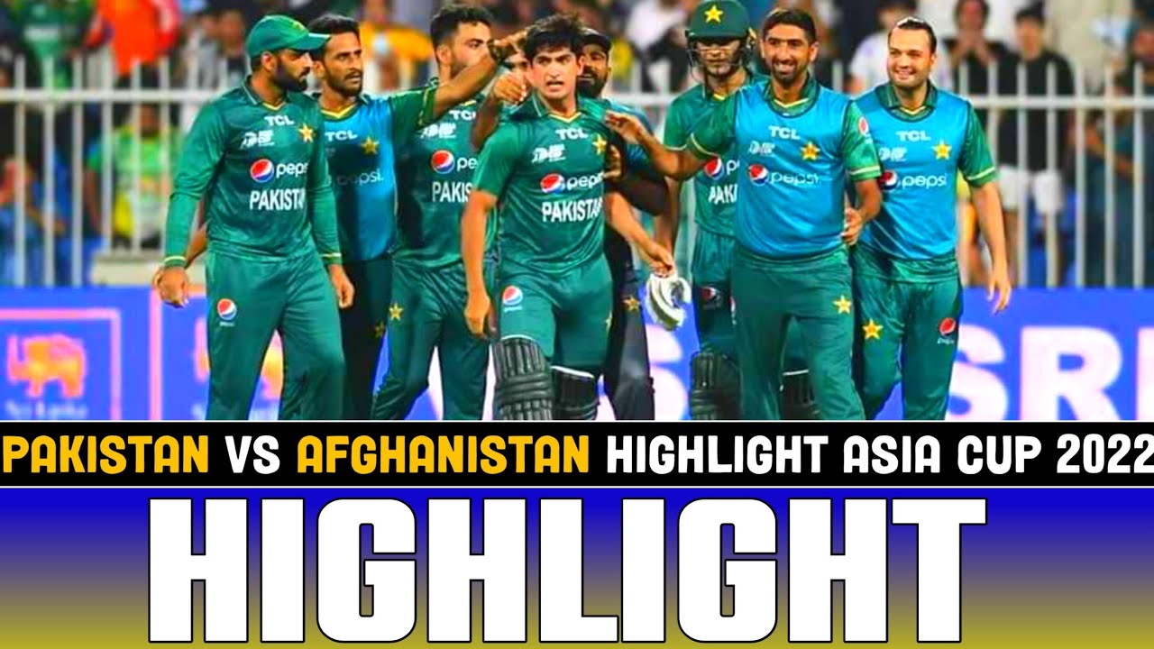 pakistan vs Afghanistan today match YouTube