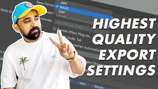 How To Export WAV , MP3 & Stems - Best Export Settings | Audacity & Logic Pro X