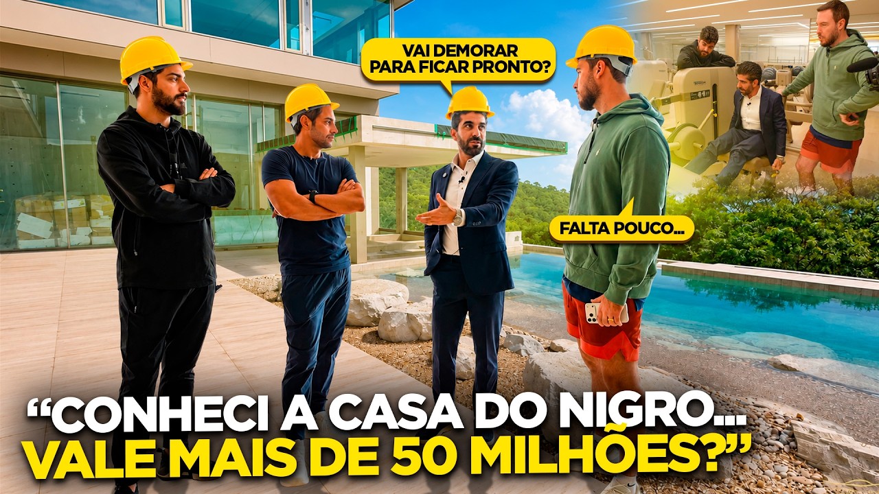 A CASA DE 80 MILHÕES DE THIAGO NIGRO O PRIMO RICO