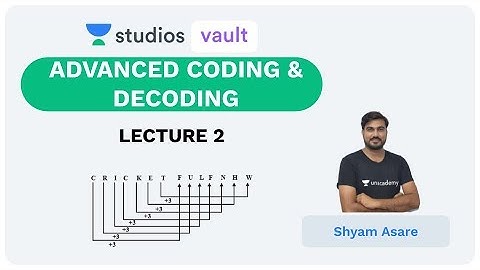 L2: Advanced Coding & Decoding I Complete Reasoning for Prelims (Banking) I Shyam Asare