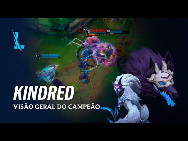 Visão geral do Campeão: Kindred | Mecânica de jogo – League of Legends: Wild Rift