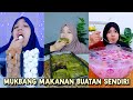 Mukbang makanan manis buatan sendiri  tiktok zahrah ateerah makanmakanan