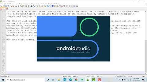 AsyncTask and weakreference android app development.