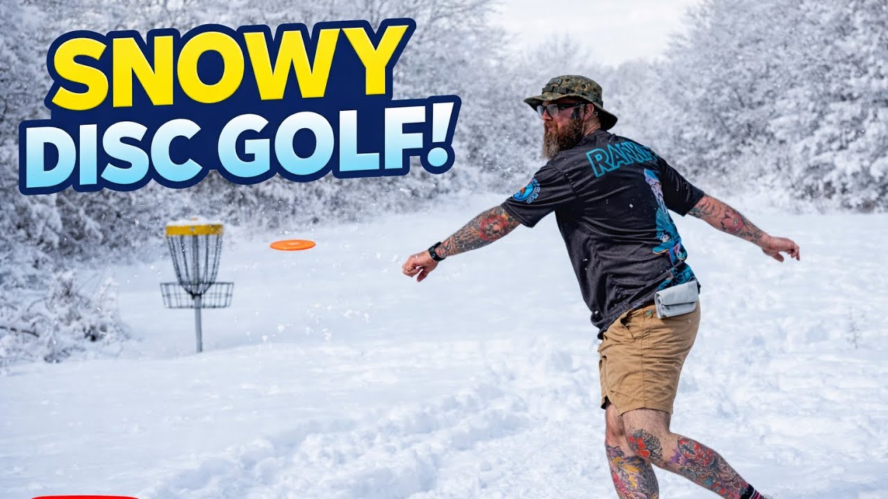 Новейшая площадка для диск-гольфа в Огайо покрыта 30 сантиметрами снега… Мы потеряли ВСЁ! - Quarr...