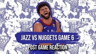 Jamal murray and the denver nuggets went wild again against utah jazz.
scored 50 points shot 9/12 from three. he's been amazing. donovan
mitch...