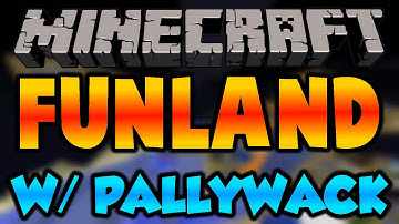 Minecraft: FunLand Amusement Park Part 1 w/ Pallywack