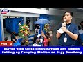 Part-2 Mayor Vico Sotto Pinasinayaan  Ribbon Cutting ng Pumping Station sa Brgy Sumilang