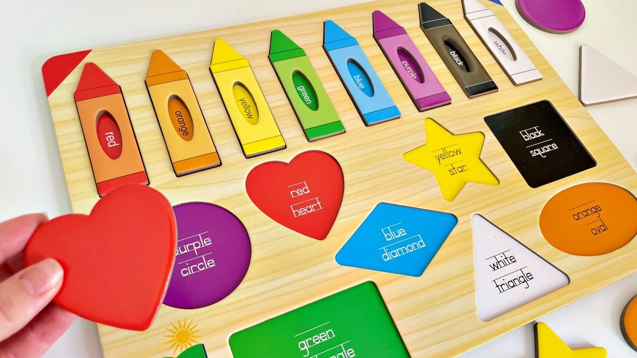 The Learning Journey Lift & Learn Colors & Shapes Puzzle