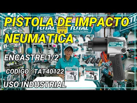 Pistola impacto 1/2 para compresor TAT40122 TOTAL - Distribuidor oficial  Anova