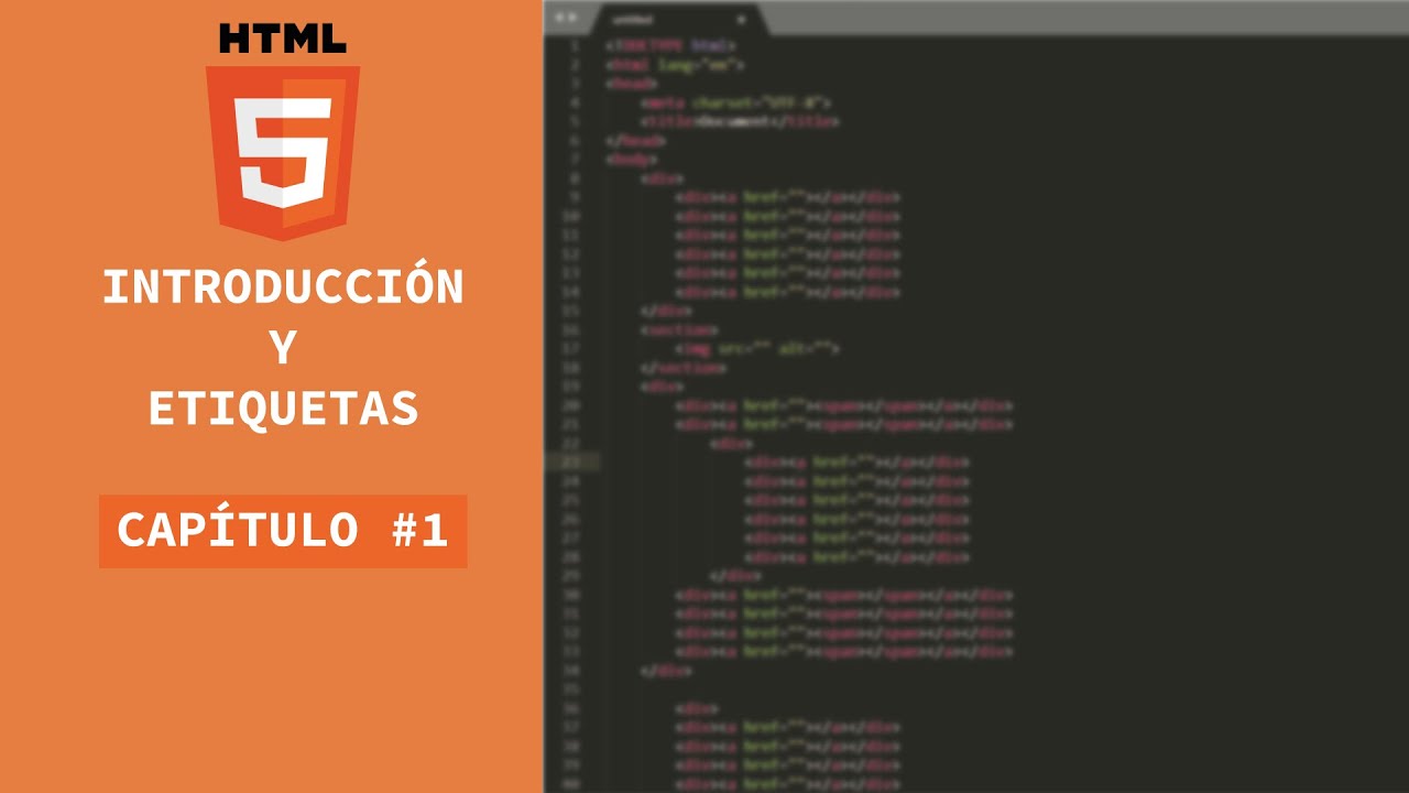 Curso básico HTML | Introducción y Etiquetas - YouTube