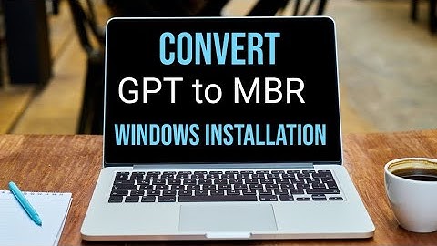 How to Convert MBR to GPT During Windows 10/8/7 Installation