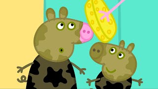 Peppa's Very Muddy Playtime 🧽 🐽 Peppa Pig and Friends Full Episodes