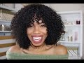 DIY Curly Wig with Bangs in 30 MINUTES | Her Given Hair