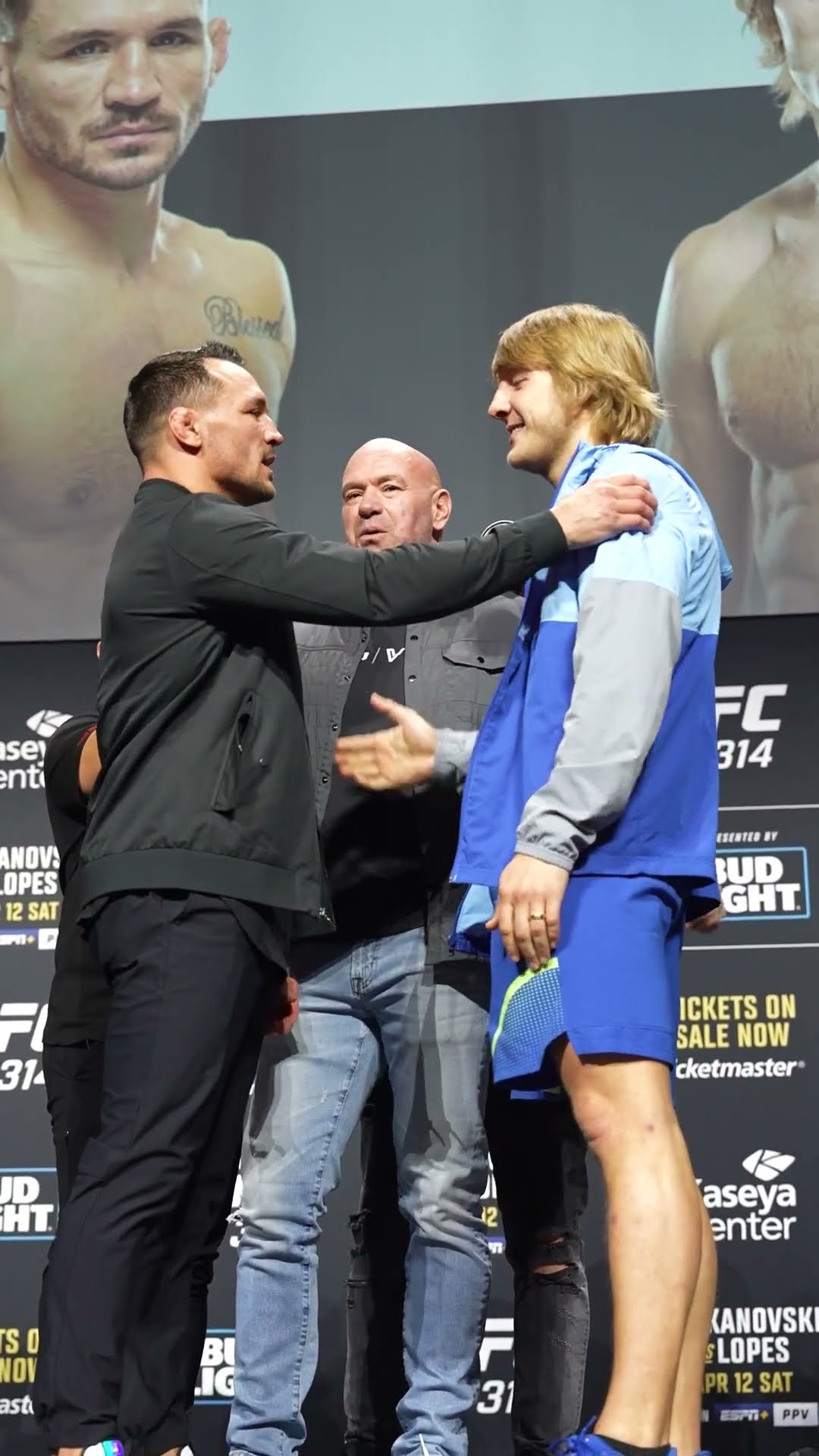 Who wins this one? Michael Chandler or Paddy Pimblett? ? #UFC314