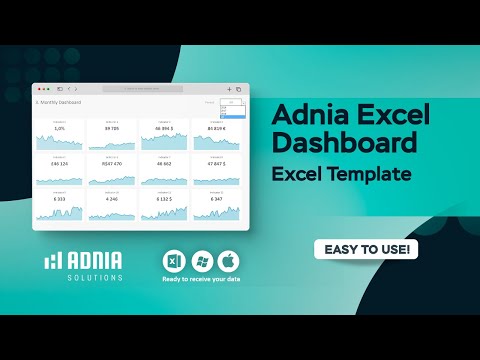 Adnia Dashboard Excel Template