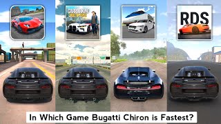 Bugatti Chiron Top Speed in Car Parking Multiplayer, 3D Driving, Ultimate Car, Real Driving School screenshot 2
