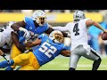 Chargers vs Raiders Top Defensive Plays | LA Chargers