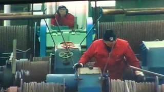 FRANKIndi erfährt wie Schiffe ausgeschifft werden auf der Meyer Werft in Papenburg