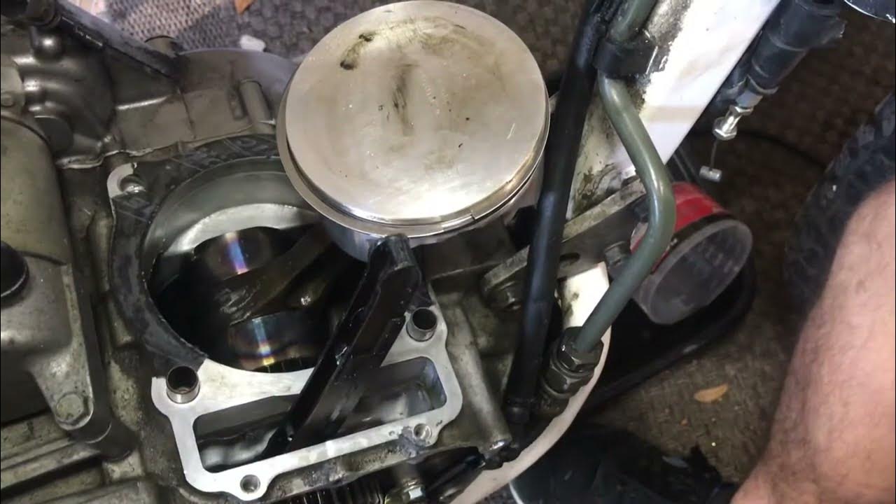 XR650L timing chain snapped 1500 xr650l rebuild! YouTube