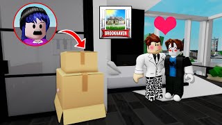 ปลอมตัวเป็นกล่องกระดาษ..เนียนเข้าไปในบ้านเพื่อน! | Roblox 🏡 Box Brookhaven