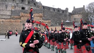 The Ceremony of Beating Retreat at Edinburgh Castle 2023  Cadet Pipes & Drums and Military Bands