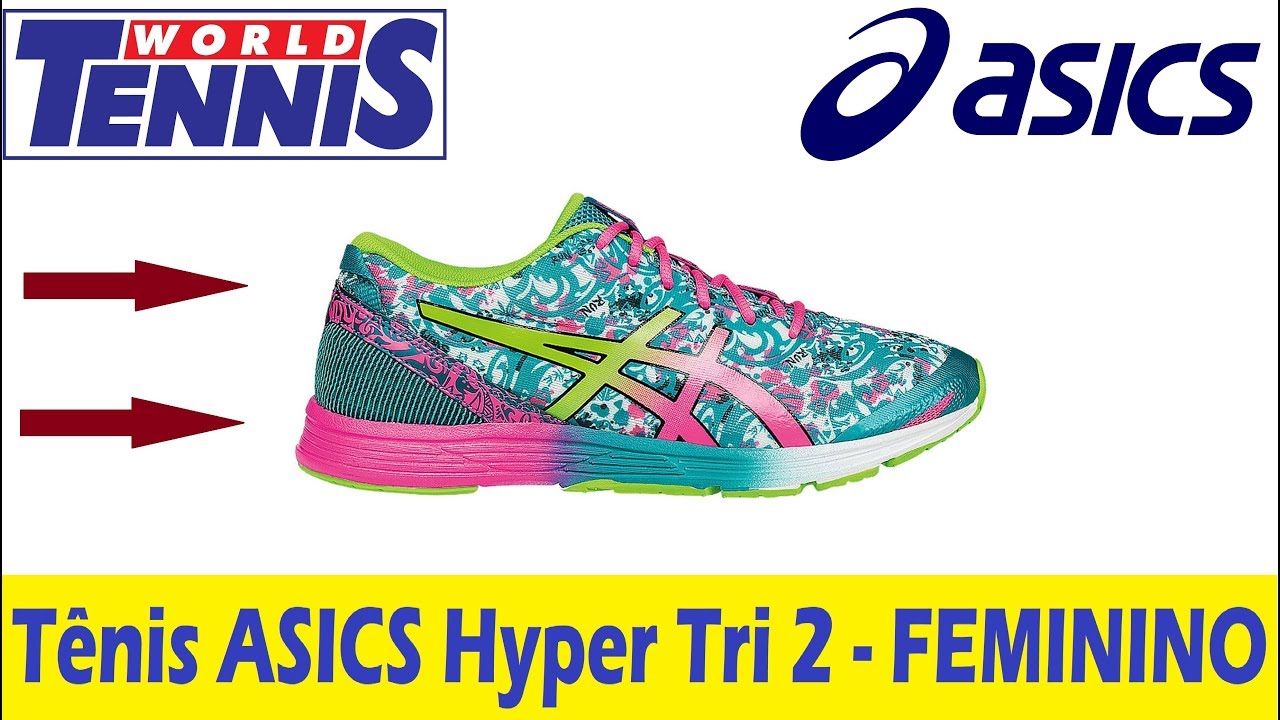 tênis asics gel hyper tri 2