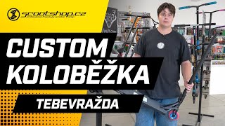 Custom Build scooter by Honza Holý aka TebeVražda #4