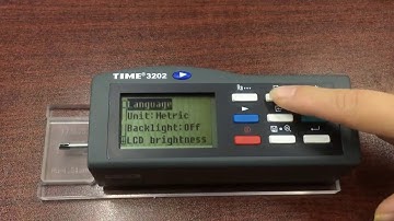 INNOVATEST TR-220 (TIME-3202) felületi érdesség vizsgáló berendezés