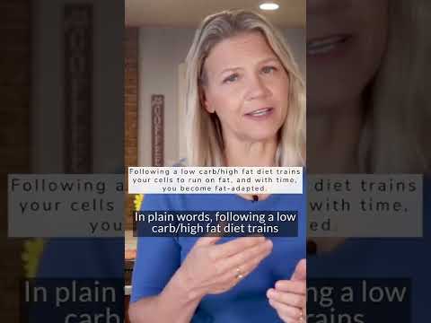 Getting Fat-Adapted (Carb-Burner vs. Fat-Burner) #shorts