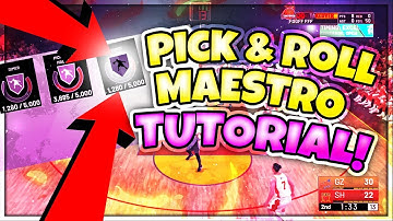 HOW TO GET PICK AND ROLL MAESTRO IN NBA 2K19! 😱 UNLOCK PICK AND ROLL MAESTRO FAST IN 2K19!