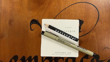 Voice Guided Tangle Lesson #1 with Molly Hollibaugh