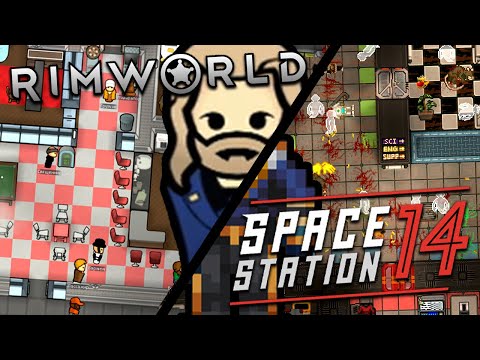 Космическая станция в Rimworld