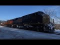 CSXT 5214 leads CP K38 southbound through Green Island, IA