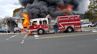 Bureau of Urban Minimalists on the Scene of a fire in Lake Ronkonkoma, N.Y.