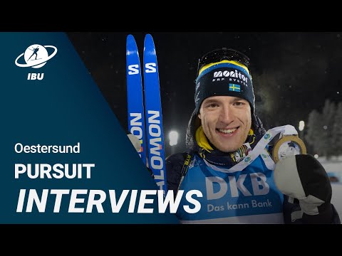 World Cup 23/24 Oestersund: Men Pursuit Interviews