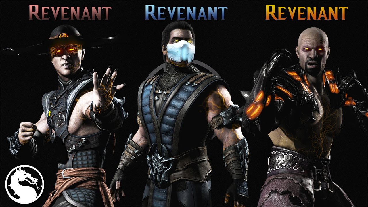 MKX Mobile FW Revenant Kung Lao, Revenant SubZero, Revenant Jax