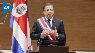 Presidente Chaves: “hemos enfrentado obstáculos para cerrarle el cerco al narcotráfico”