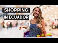 SHOPPING IN ECUADOR (Prices, Paseo Shopping Mall Salinas, Walking Tour)