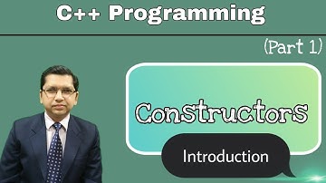 Introducing | Constructors in C++ Programming  (Part 1) | By Professor Pankaj Gupta | BIIT