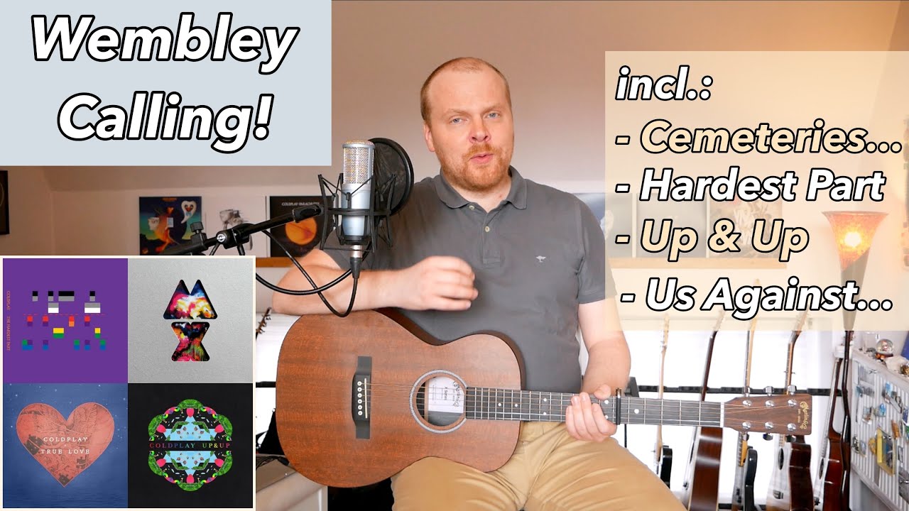 Coldplay's Wembley acoustic versions, incl. Cemeteries of London, True Love, Hardest Part, Up & Up