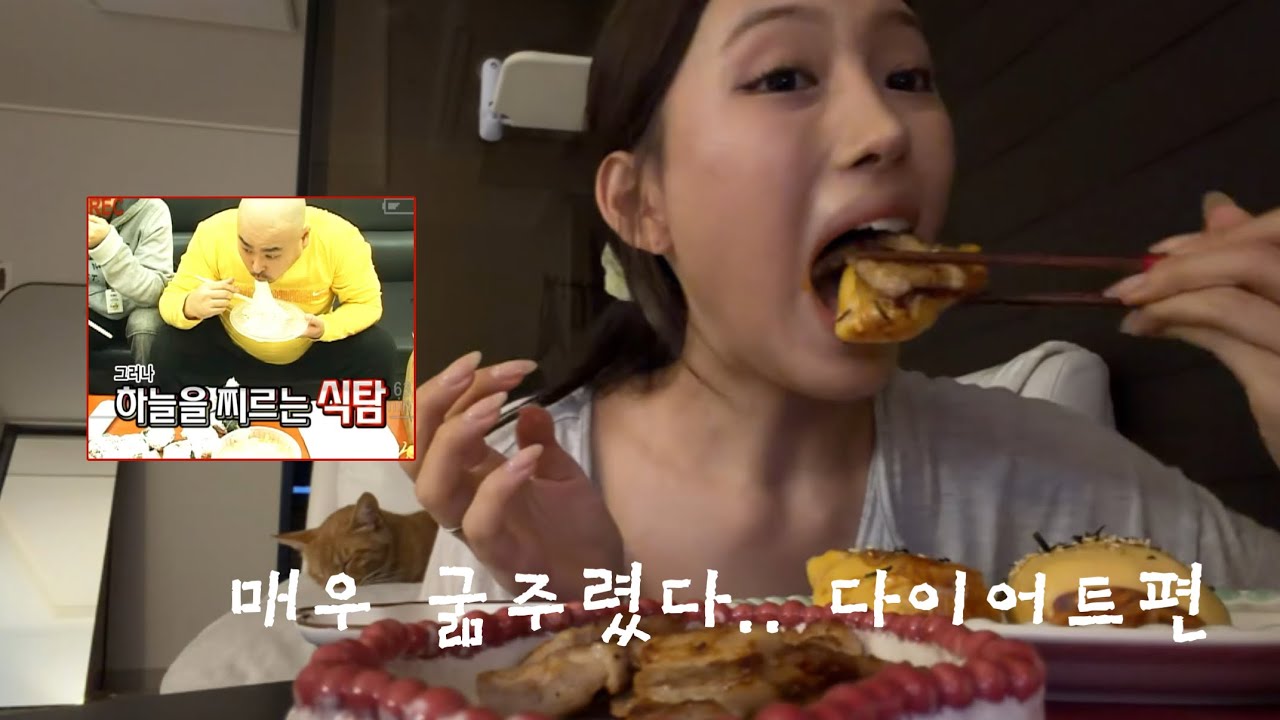 먹방 브이로그 👉🏾다이어트 편(?)👈🏾 근데 눈바디는 왜 더 좋아져 🤰🏽| 메뉴 : 불닭쌈,로제엽떡,육회비빔밥,마라샹궈,야채곱창,치킨